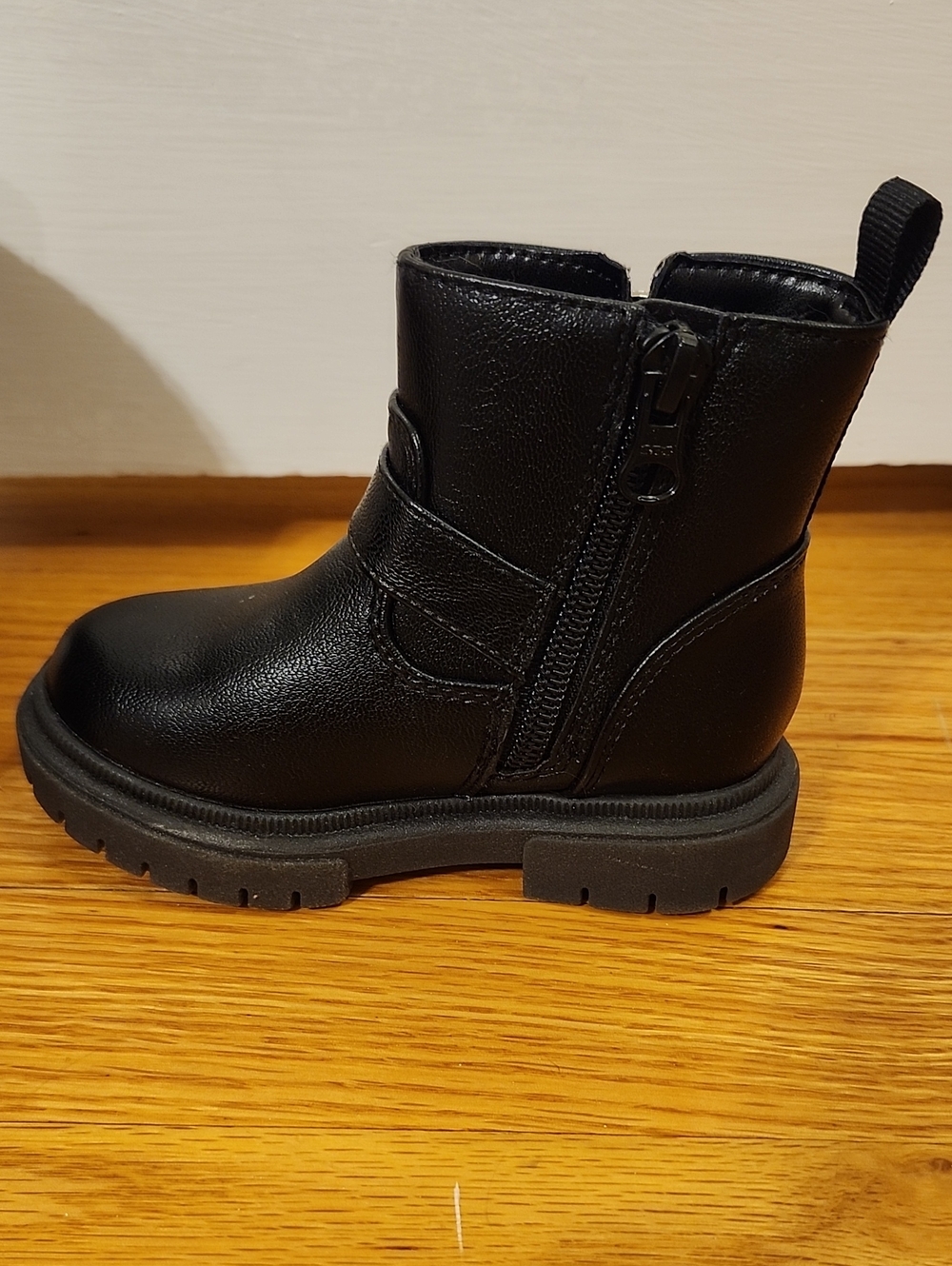 Cat & Jack Toddler Evie Buckle Boots - Size 6 - Picture 3 of 6